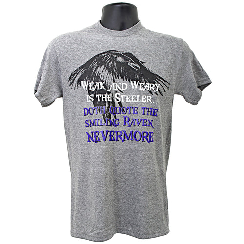 TSBR05G3 T-Shirt The Raven Nevermore GRAPHITE HEATHER