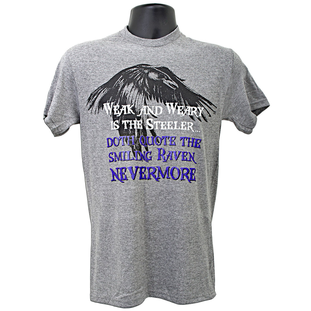 TSBR05G3 T-Shirt The Raven Nevermore GRAPHITE HEATHER