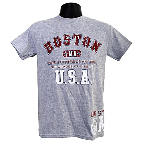 T-Shirt BOSTON 2-Hit Sport Grey