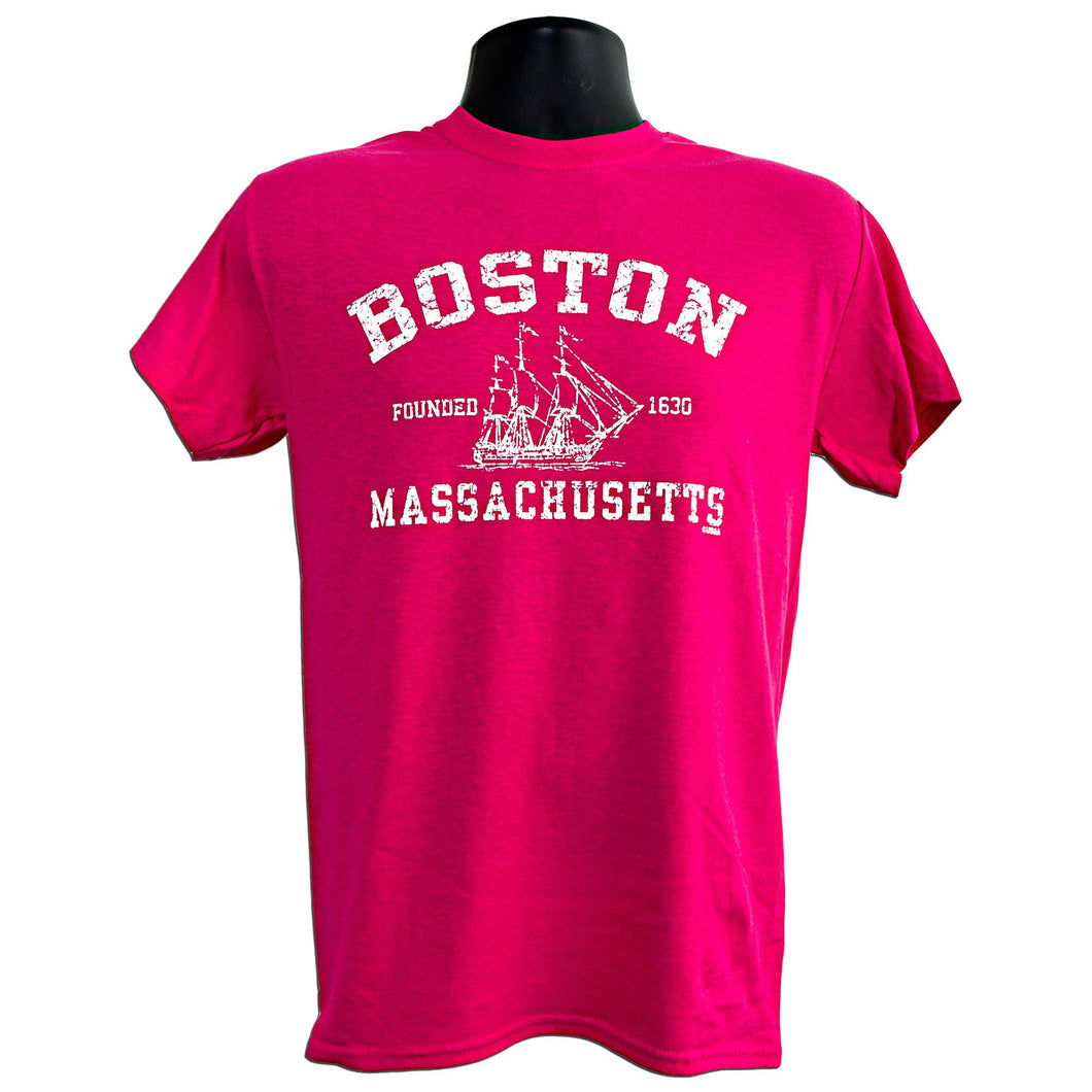 T-Shirt BOSTON Distressed HELICONIA