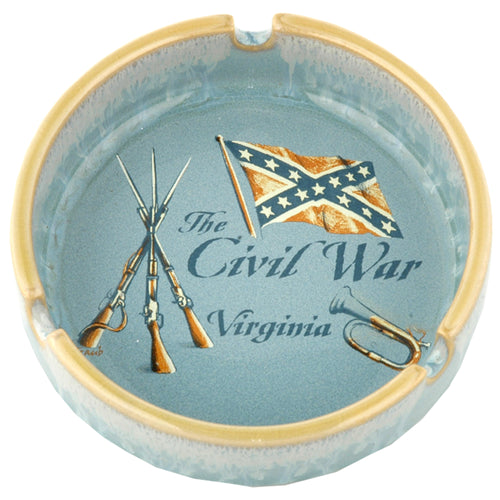 Ashtray Drip Glaze VA The Civil War