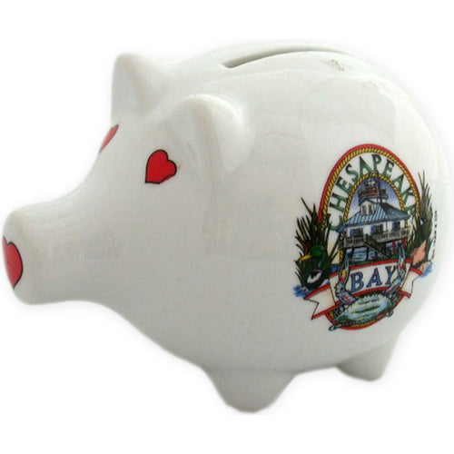 Piggy Bank Chesapeake Bay Collage
