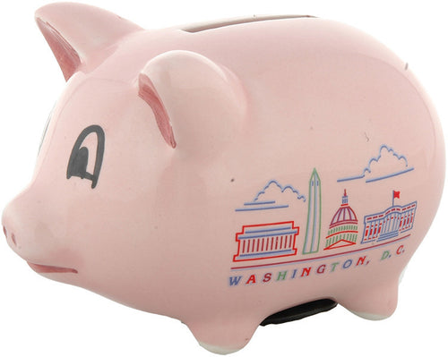 Piggy Bank Pink  Washington DC