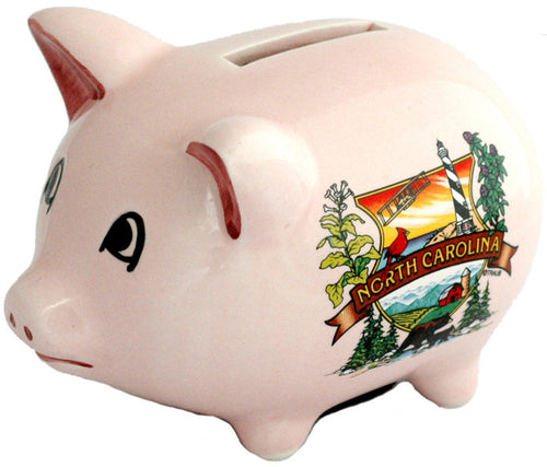 Piggy Bank North Carolina Montage