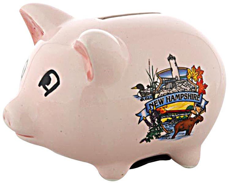 Piggy Bank New Hampshire Montage