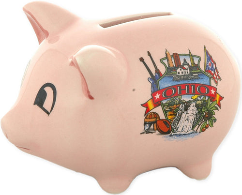 Piggy Bank Pink Ohio Montage