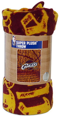 Blanket - Rolled Micro Raschel - Cleveland Cavaliers 