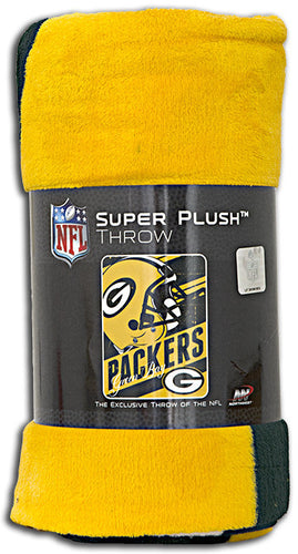 Blanket - Rolled Micro Raschel - Green Bay Packers
