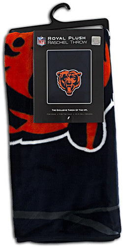 Blanket - Raschel Jumbo - Chicago Bears
