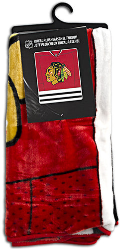 Blanket - Raschel Jumbo - Chicago Blackhawks