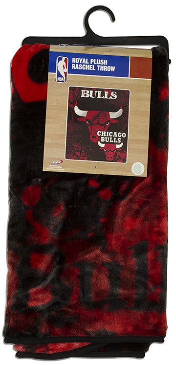 Blanket - Raschel Jumbo - Chicago Bulls