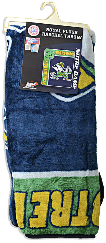 Blanket - Raschel Jumbo - Notre Dame 