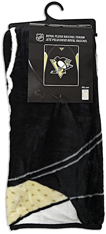 Blanket - Raschel Jumbo - Pittsburgh Penguins
