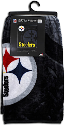 Blanket - Raschel Jumbo - Pittsburgh Steelers