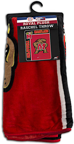 Blanket - Raschel Jumbo - University of Maryland 