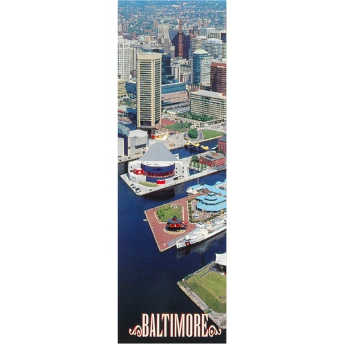 BKBM6 Bookmark Baltimore Harbor Piers