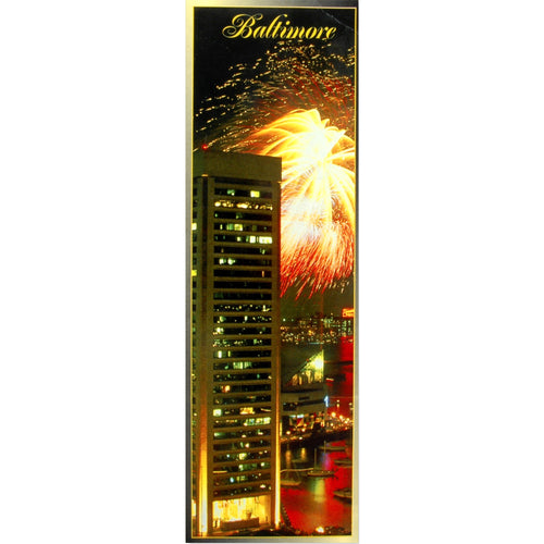 BKBM7 Bookmark Baltimore Fireworks
