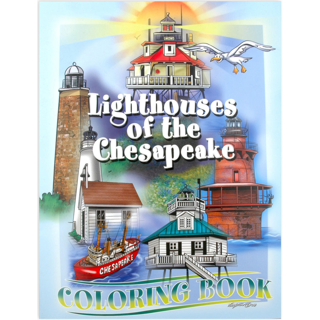 BKCB5 Coloring Book Chesapeake Lighthouses