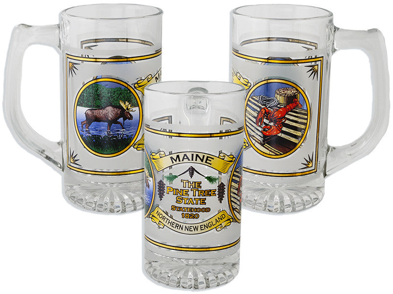 BMME1 Sport Mug Frosted Maine Lobster Moose