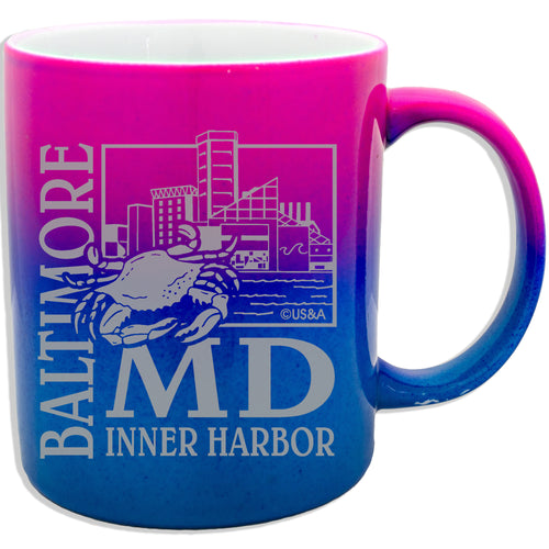 Coffee Mug Rainbow Baltimore Inner Harbor