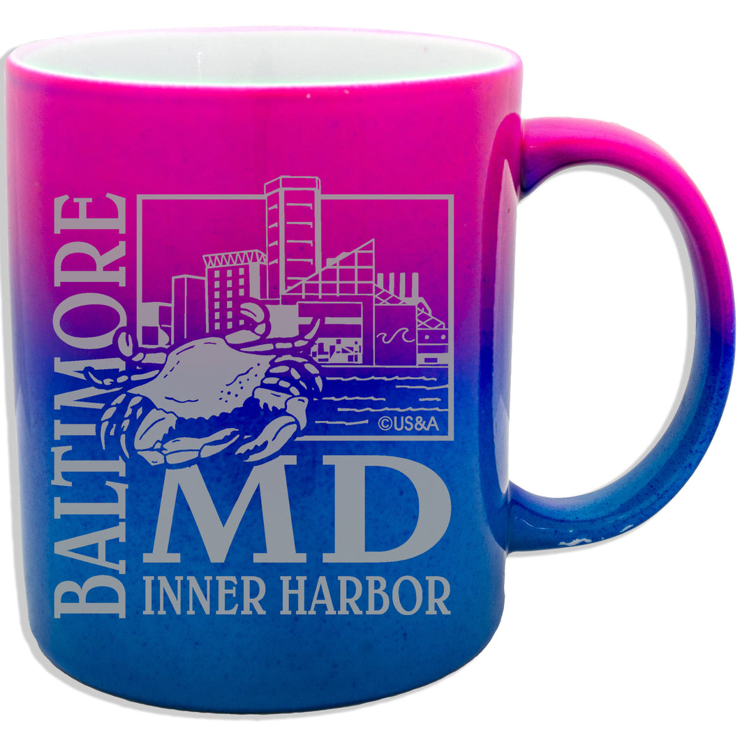 Coffee Mug Rainbow Baltimore Inner Harbor