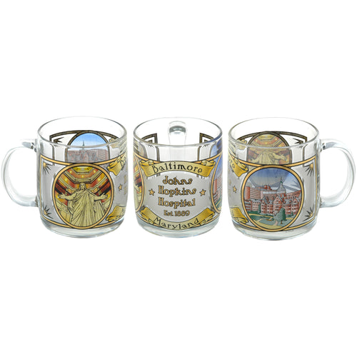 Coffee Mug Nordic Glass Johns Hopkins Hospital