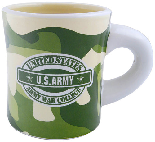 Coffee Mug Green Camo Army War College