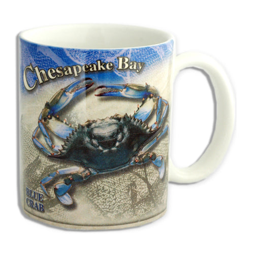 Coffee Mug Photo Wrap Chesapeake Bay Blue Crab