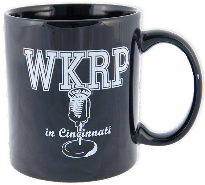 Coffee Mug Black WKRP Cincinnati