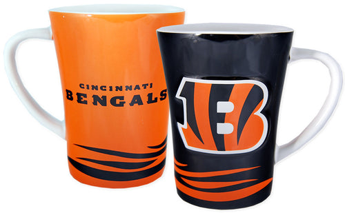 Coffee Mug Sculpted Raised Cincinnati Bengals