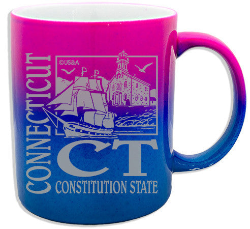 Coffee Mug Rainbow Connecticut