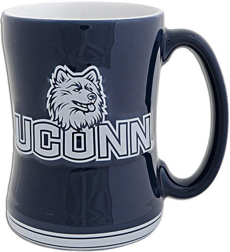 Coffee Mug Sculpted University of Connecticut
