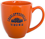 Coffee Mug Orange Bistro Charlottesville Arch