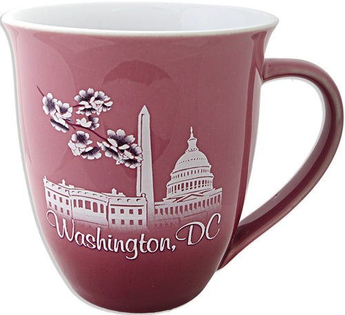 Coffee Mug Pastels Washington DC PINK