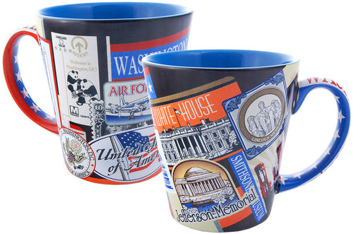 Coffee Mug Tapered Washington DC Vintage