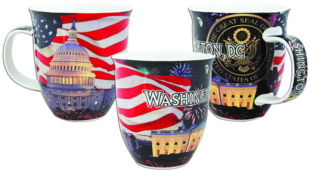 Coffee Mug Trumpet Washington DC Presidential