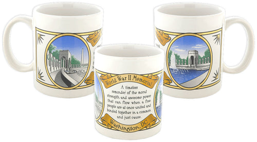 Coffee Mug White World War II Memorial