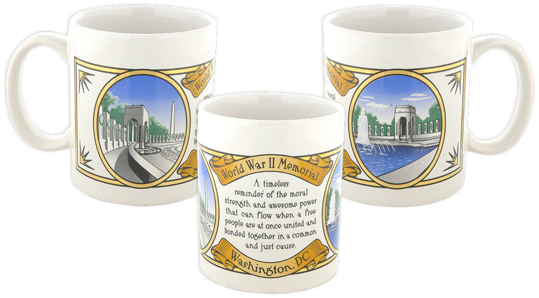 Coffee Mug White World War II Memorial