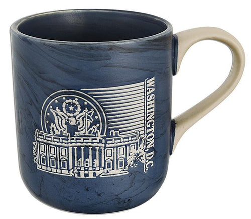 <p>The Coffee Mug Marble Blue Washington DC White House makes a nice souvenir that you can use and enjoy everyday.</p>