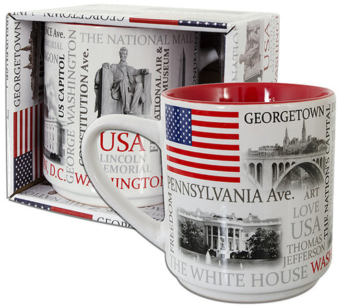 Coffee Mug 20 oz DC Scrabble