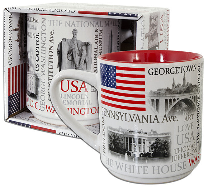 Coffee Mug 20 oz DC Scrabble