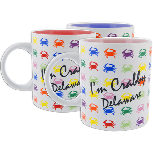 Coffee Mug Color In Crabs I'm Crabby Delaware