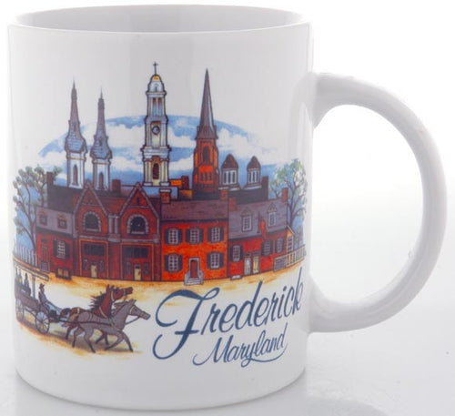 CMFR03 Coffee Mug / White - Frederick Watercolor