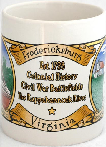 Coffee Mug White Fredericksburg VA