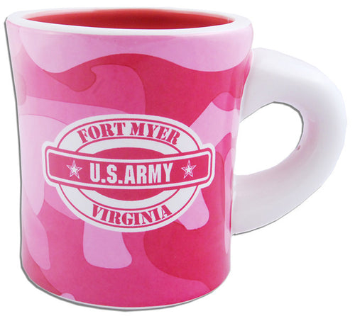 Coffee Mug Pink Camo Fort Myer