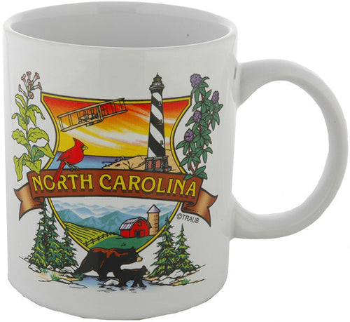 Coffee Mug North Carolina Montage