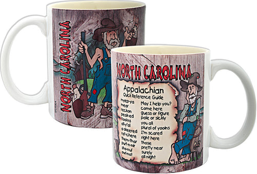 Coffee Mug Appalachian Sayings North Carolina