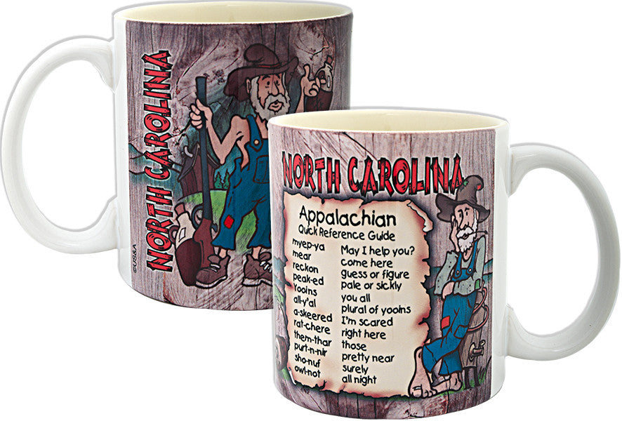 Coffee Mug Appalachian Sayings North Carolina