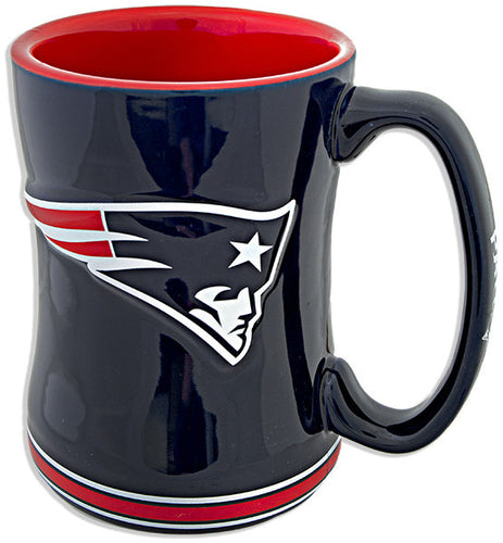 Coffee Mug Sculpted New England Patriots
