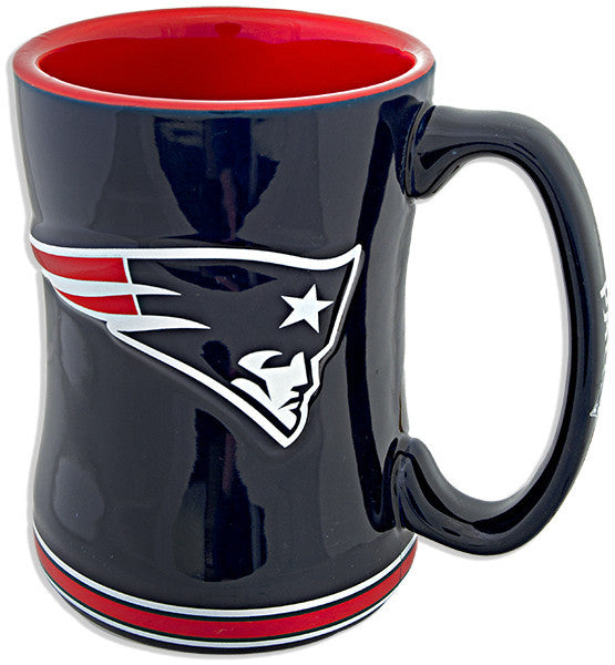 Coffee Mug Sculpted New England Patriots